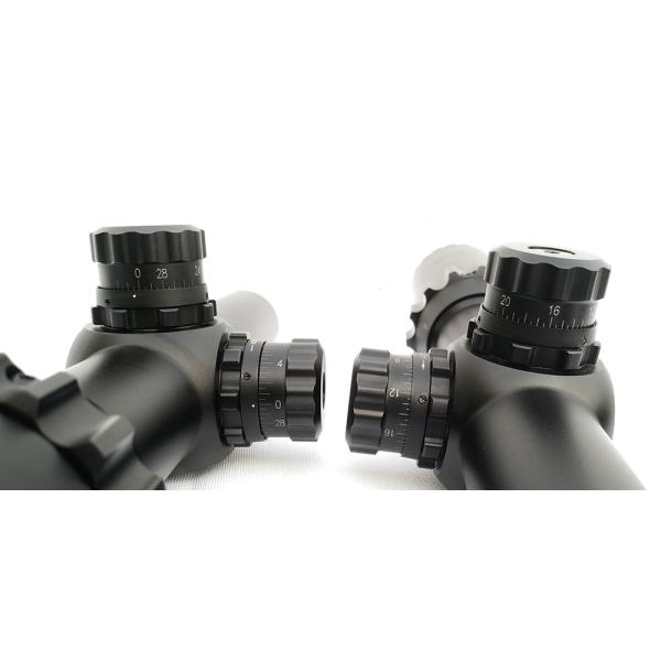 High Power Long Range Scopes 1-8x24mm Military Rifle Scopes For Sniper Shooting