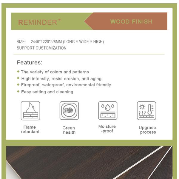 панель стены ISO9001 волокна 5mm 8mm внутренняя декоративная бамбуковая