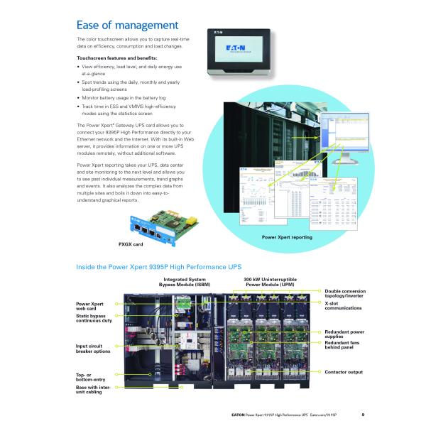 Heavy Duty Eaton online 9395 UPS с высокой резервной мощностью для продажи индийскими экспортерами