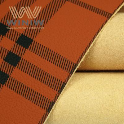 Microfiber Sofa Upholstery Leather Fabric Wear Resistance Customized Color
