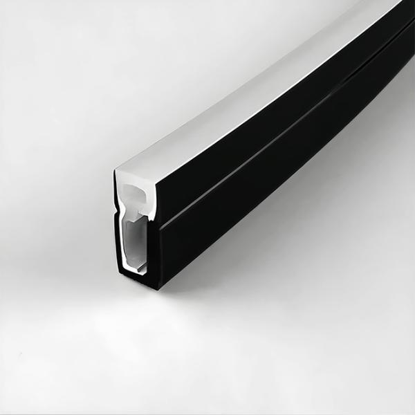 Visión lateral tubo de neón de silicona transparente 06 * 16mm banda LED de emisión lateral a prueba de agua