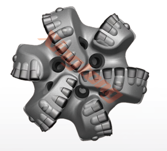 8 1/2″ 216mm PDC Drill Bit with High-Efficiency Rock Breaking and Steel Body for