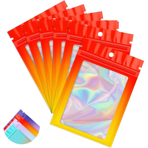 3 x 4 еды хранения дюйма доказательства запаха кладут сумки в мешки ед голографические упаковывая