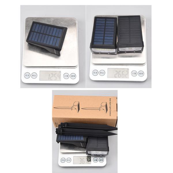 Solar Powered 53 Led Garden Lights Ip65 Waterproof Outdoor Lawn Light with CRI Ra 80