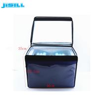 O gel vacinal médico reciclável da caixa do refrigerador embala para o transporte vacinal do sangue