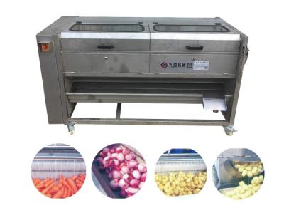 Casca de batata doce da cenoura da escova e batata automáticas Peeler da máquina de lavar