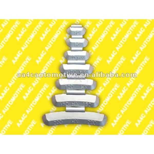 L'agrafe sur roue d'avance contrepoids des machines de service du pneu 30g-300g