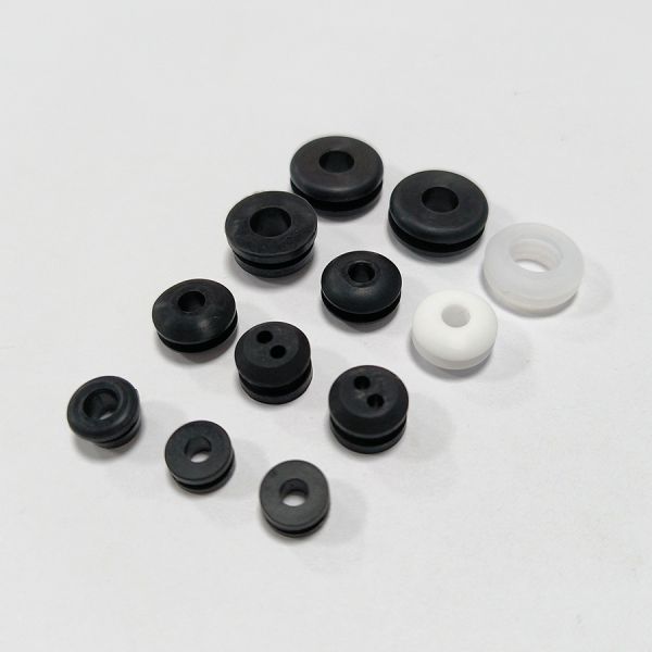 Custom Logo Flat Bottomed Cone Silicone Grommet for High and Low Temperature Resistance in Durable Material