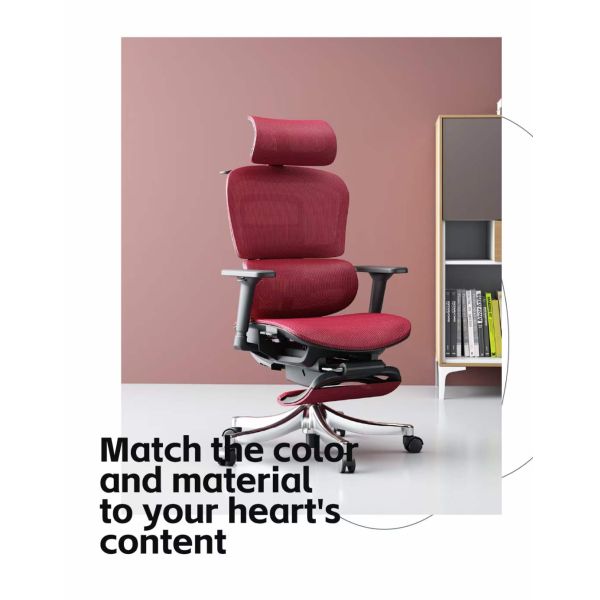 65065011801280mm High Back Office Chair with Plastic Frame Ergonomic Comfortable Adjustable Executive Seating Solution