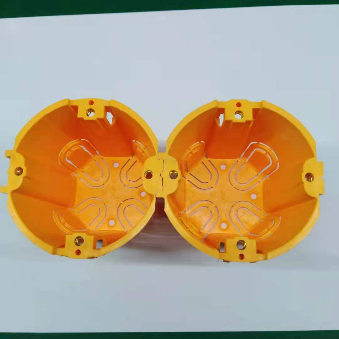 Double French or European Schuko Aluminum Wall Electrical Socket Power Outlets 16A Rated Current for Vimar or for Legrand Module