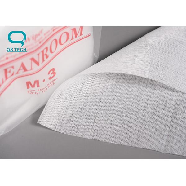 100% Wood Fiber 4 Folded Clean Room Wipes Lint Free Cleanroom Wipes