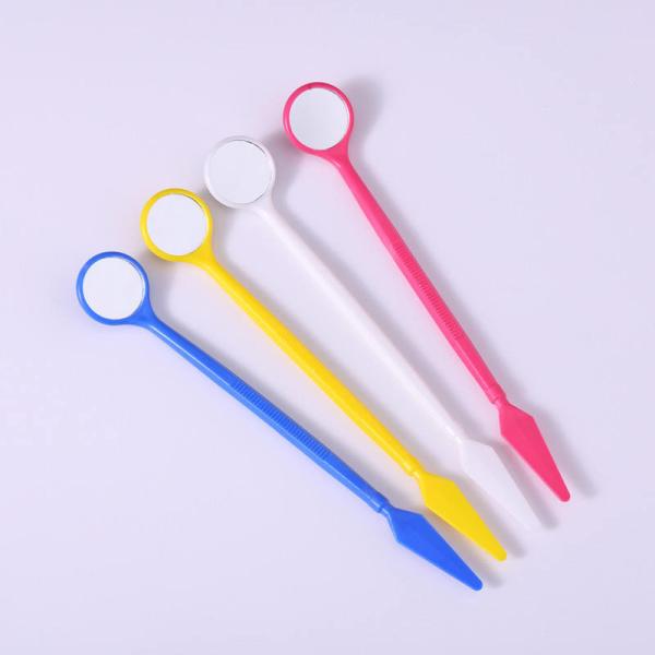 Disposable Mouth Mirror Orthodontic Medical Saliva Suction Dental Mouth Mirror With Handles