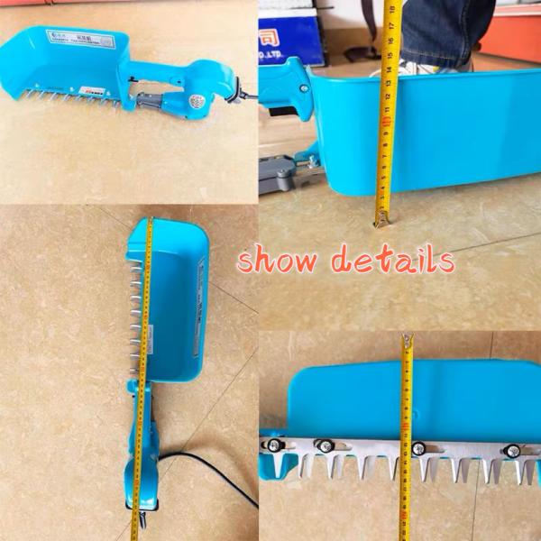 Gear Drive Electric Tea Harvester Machine for Small Tea Gardens and 300mm Working Width