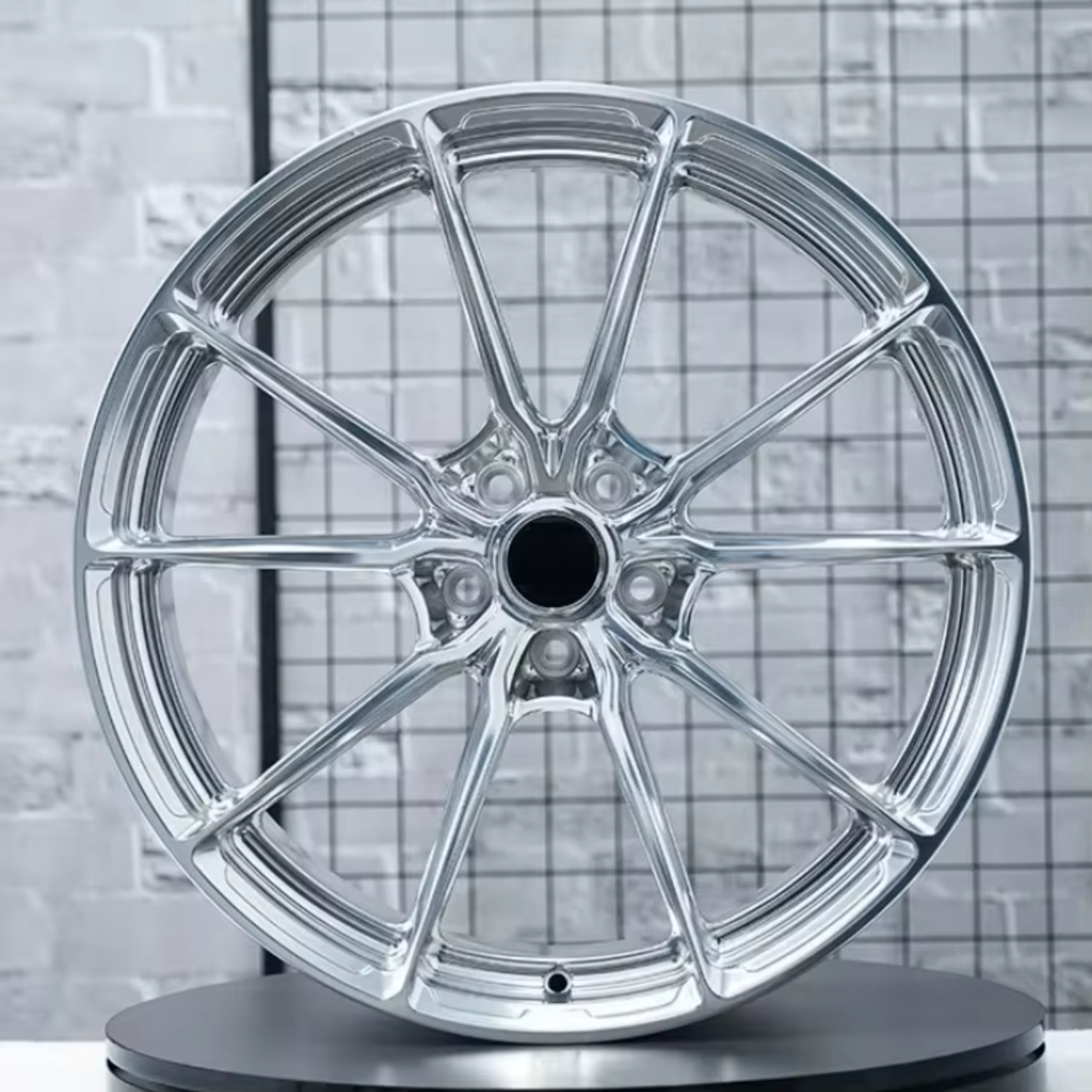 Hot Style Forged Wheels with Chrome Polished Finish, 17-24 Inch, for Toyota, Volkswagen, Audi, BMW, Porsche; PCD 5x120, 5x112