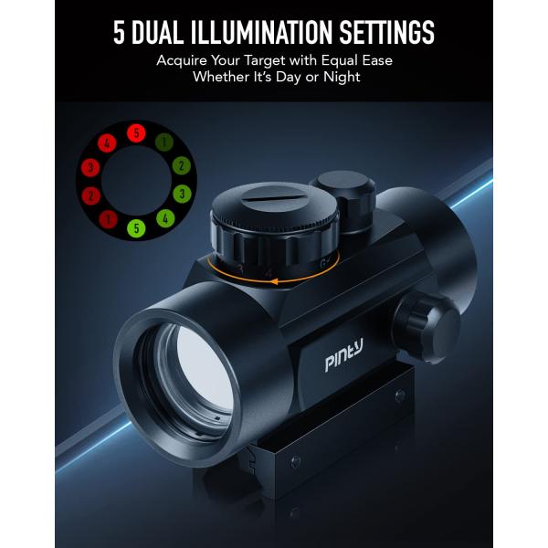 Vue réflexe de laser de Riflescope d'Airsoft de lasers tactiques d'arme à feu antichoc