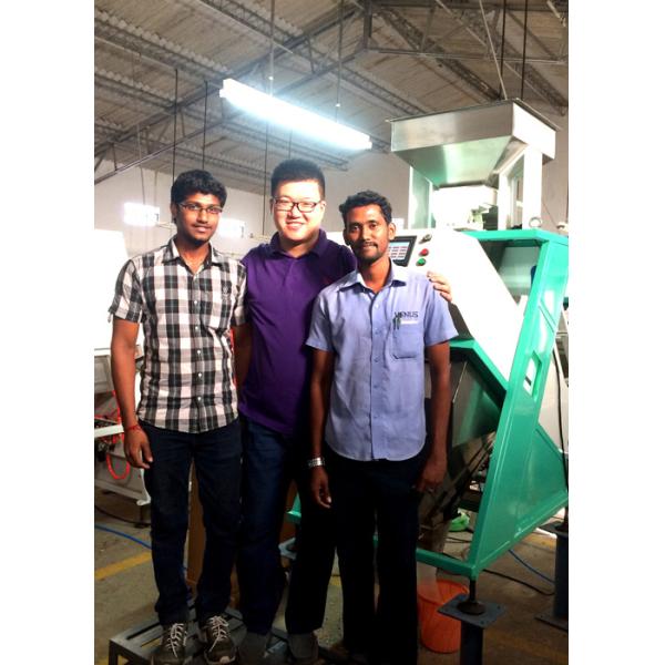 Agriculture Parboiled Rice Sorting Machine , Colour  Machine AC220V 50Hz