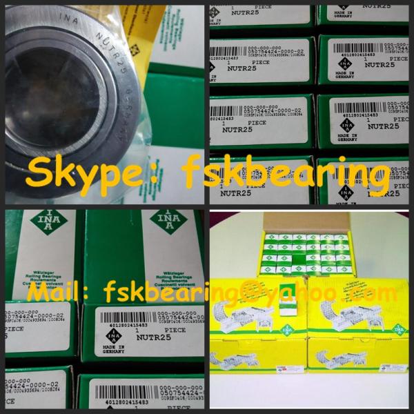 Sealed NUTR25 Axial Direction Truck Roller Bearings for Heavy Duty Machine