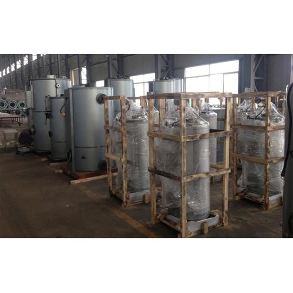 Oil Fired Vertical Steam Boiler 0.7Mpa Working Pressure 219 / 300mm Smoke Crossing