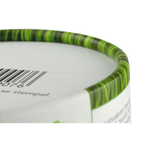 Серебряная горячая штемпелюя банка цилиндра бумажного чая пробки упаковывая бумажная