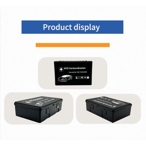 ABS PP Vehicle First Aid Kit Box Road First Aid Bag Automotive Class I