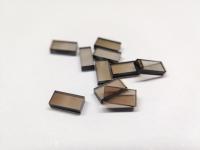 Diamants créés en laboratoire monocristallins CVD 6x3x1,5 mm de qualité mécanique pour outils de coupe