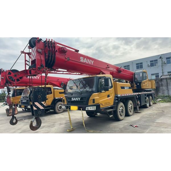 Low Hour & Ready to Work! 2022 SANY STC500E5 50T Crane / 61.5m Max Boom, Well Maintained