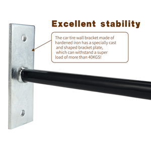 Сберегающее пространство тяжелое оборудование из стали для гаража стенка монтаж шины колесные стойки для хранения для склада