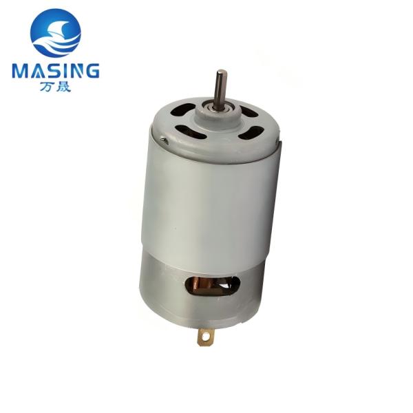 High Power Brushed RS-555 DC Motor 21V 8000rpm for Grass Cutter and Lawn Mower
