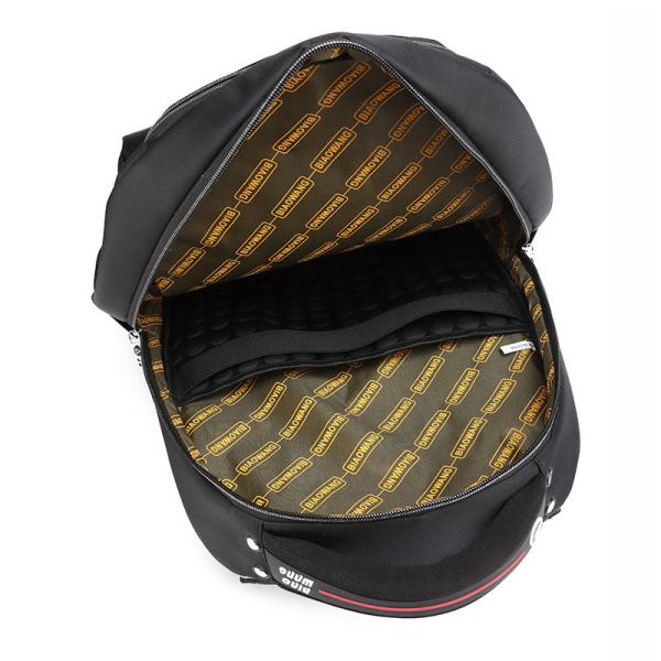 Large Backpack Travelling Bags Leather Zip Motorcycle Ventilative Compartment