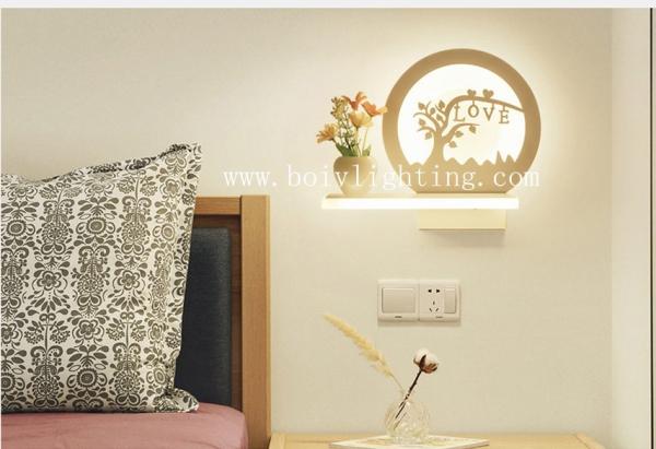 Beautiful  Tree  And Flower  Plant  LED Wall Lamp  Warm Ligt BV6092 15W