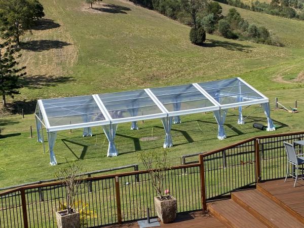 Clearspan Large Heavy Duty Marquee For Corporate Events And Logistics Warehousing