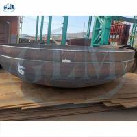 La tête de réservoir de plat d'acier au carbone a formé l'épaisseur du diamètre 25mm de la tête 5200mm