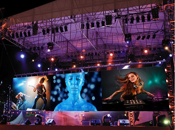 HD Super Light P3 Indoor Rental Led Display Screen For Building SHow Room