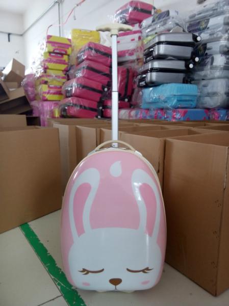egg shaped kids trolley luggage bag suitcases in baigou baoding hebei China Factor