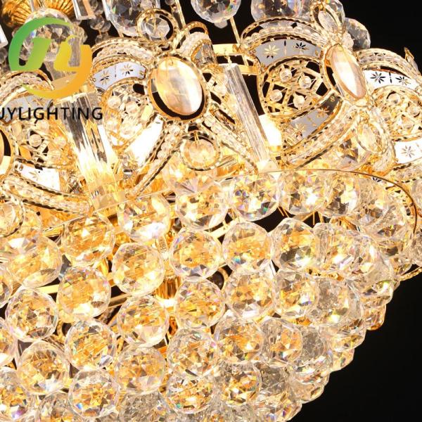 JYLIGHTING High End  Crystal Chandelier for Restaurant Living Room Bedroom Balcony Bar Counter Pendant Lamp