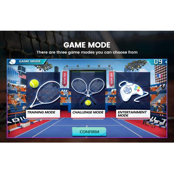 Ar Projeto Interativo Ténis Inteligente Interativo Squash Modo Profissional