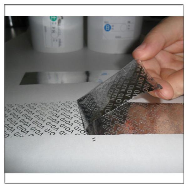 Anti-Tamper PET Security Warranty VOID Stickers,Custom Made VOIDTamper  Evident Hologram Sticker