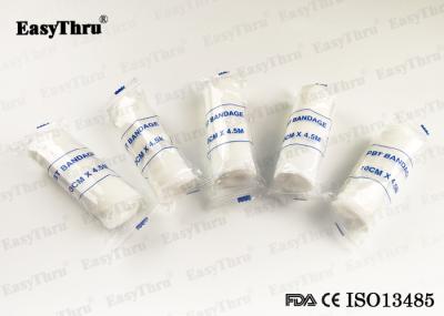 10x4,5cm PBT Bandagem Médica fita branca elástica para curativo de feridas