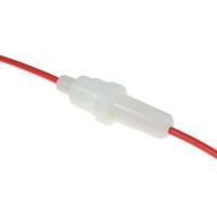 tipo Inline impermeável nylon da baioneta dos suportes 10A do fusível 5.2x20 dos PP