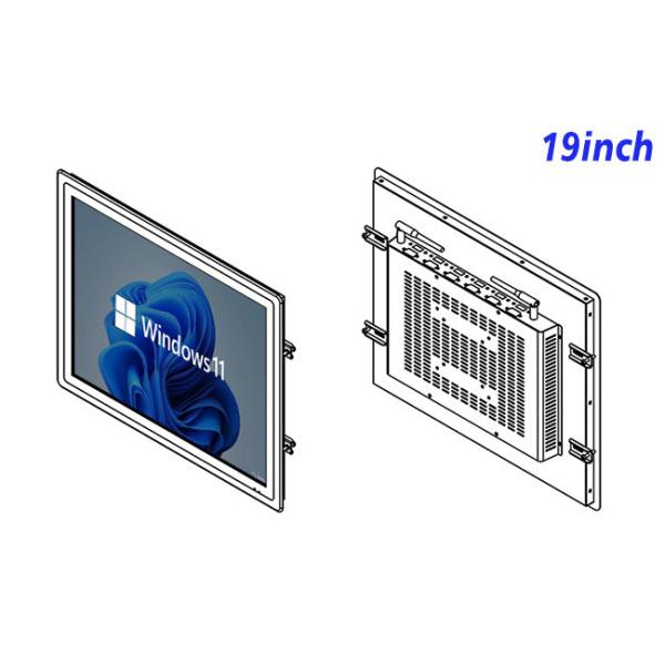 19-Inch Windows Display for Transportation Systems and Access Control