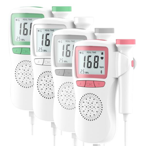 Detector fetal médico del latido del corazón del ultrasonido 50~240bpm con Bluetooth