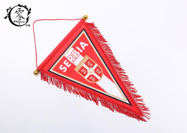 Serbia World Cup Country Flag Banner Sublimation Printed Serbia National Team