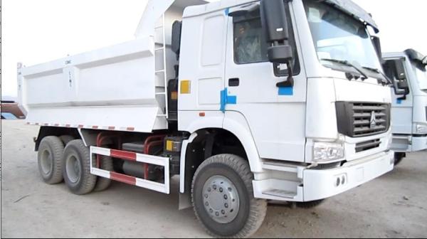 Sinotruk howo new dump truck 25tons tipper truck Euro II 371hp red color
