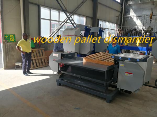 Máquina de desmontagem de paletes Elétrica/Diesel Resíduos de madeira Máquina de desmontagem de paletes usada para reciclagem