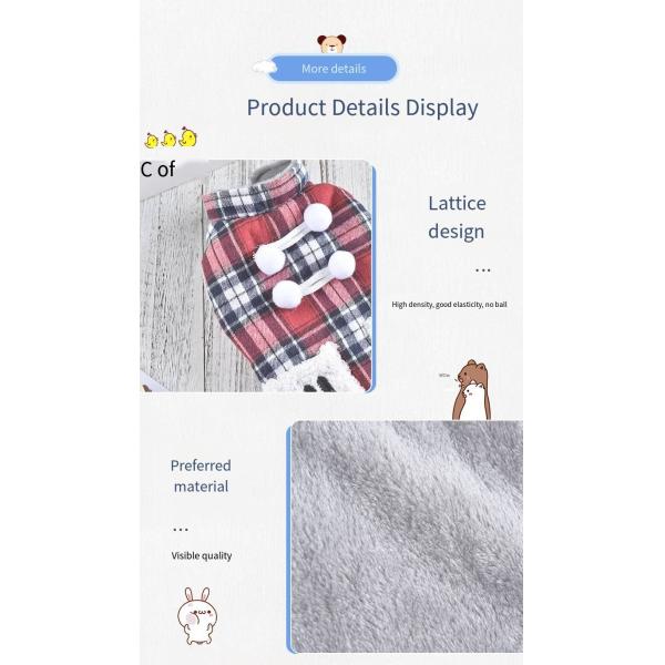 Осень/зима на открытом воздухе хлопчатобумажные свитера пальто Уплотненные собачьи пальто