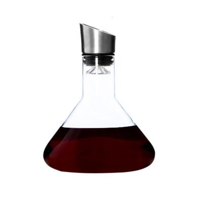 vinho 53oz incorporado que ventila Pourer, filtro da garrafa de vinho para Chrismas