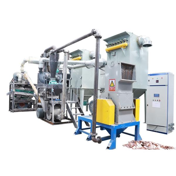 Machinery Repair Shops PCB Motherboards Recycling Line for E Waste PCB Board