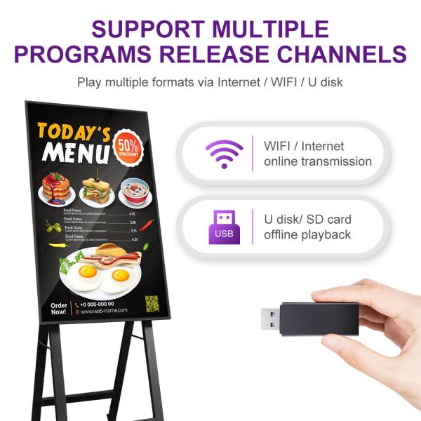 Advertising Player Portable Digital Signage Billboard Display Screen
