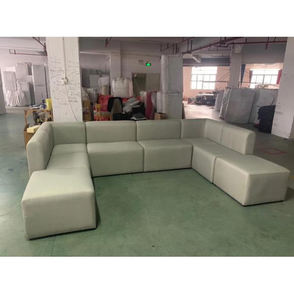 Leather Large U Shape Corner Sofa Bed 10 Seater KTV Bar