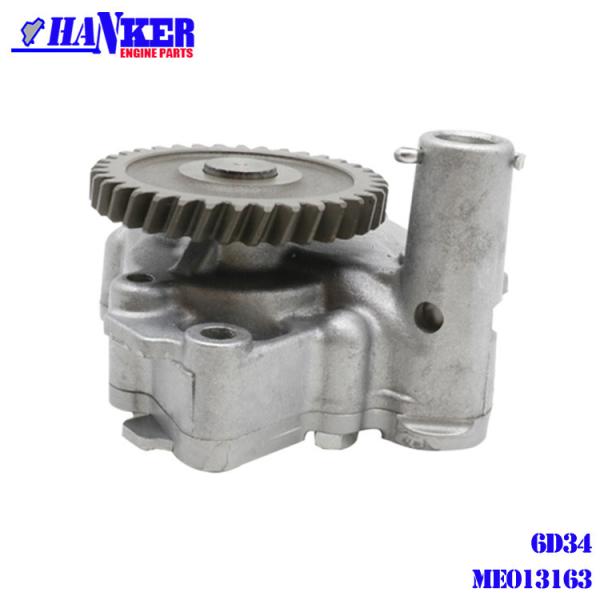 Масляный насос машинных частей ME013163 6D34 6D34T для машинных частей Мицубиси японских